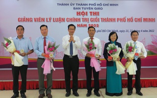 TP HCM: Khai mạc hội thi giảng viên lý luận chính trị giỏi