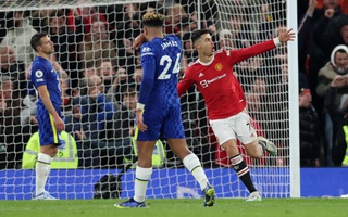 Ronaldo lóe sáng, Man United thoát thua Chelsea ở Old Trafford