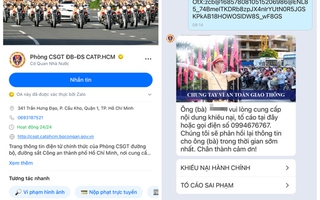 Người dân TP HCM "chat Zalo" với CSGT để khiếu nại, tra cứu phạt nguội
