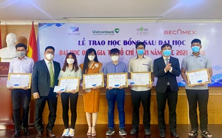 Học viên, nghiên cứu sinh tự hào và hạnh phúc khi nhận học bổng từ Tập đoàn NOVALAND