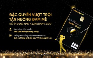 Nam A Bank ra mắt thẻ tín dụng dành riêng cho Golfer