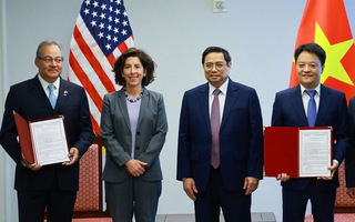 Thủ tướng Phạm Minh Chính gặp Bộ trưởng Tài chính, Thương mại Mỹ
