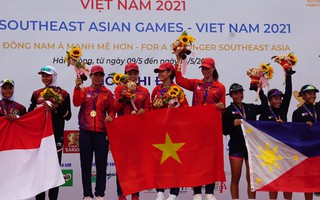 Rowing Việt Nam "thống trị" đường đua xanh