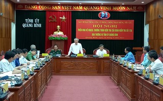 Trung ương kiểm tra phòng chống tham nhũng, tiêu cực tại Quảng Bình