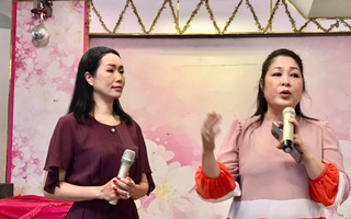 NSƯT Trịnh Kim Chi lên chức "bà bầu mới" của sân khấu kịch Hồng Vân
