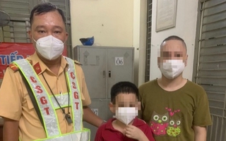 TP HCM: Bé trai 9 tuổi bỏ nhà đi vì… "buồn chuyện gia đình"
