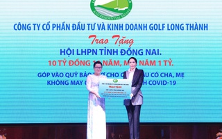 Golf Long Thành tài trợ 10 tỉ đồng cho chương trình “Mẹ đỡ đầu” tỉnh Đồng Nai