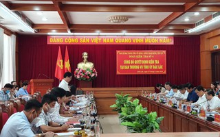 Ban Chỉ đạo Trung ương về phòng, chống tham nhũng, tiêu cực kiểm tra 4 đơn vị tại Đắk Lắk