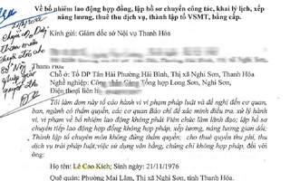 Giám đốc cảng cá ở Thanh Hóa bị "tố" dính nhiều sai phạm?