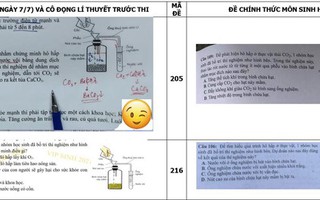 Bộ GD-ĐT lên tiếng về nghi vấn lộ đề thi môn Sinh