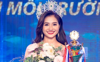 Nữ sinh Bến Tre đăng quang Hoa hậu Môi trường Việt Nam 2022