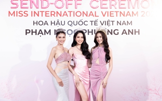 Dàn người đẹp Việt khoe sắc bên hoa hậu Thái Lan
