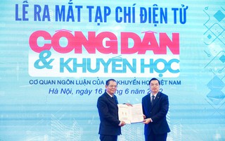 Ra mắt Tạp chí điện tử Công dân và Khuyến học