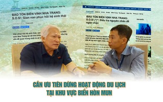 [eMagazine] Cần ưu tiên dừng hoạt động du lịch để cứu Hòn Mun