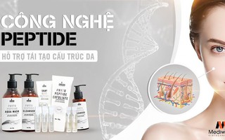 Mediworld ứng dụng công nghệ Peptide trong sản xuất mỹ phẩm dược phẩm