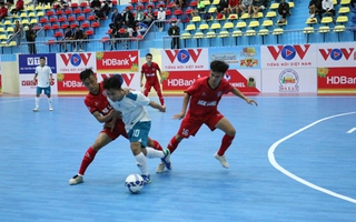 Kịch tính tranh suất dự VCK Giải Futsal VĐQG 2022