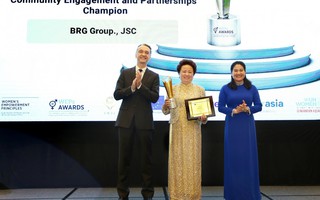 Tập đoàn BRG được vinh danh tại Giải thưởng trao quyền cho phụ nữ (WEPS 2021)