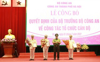 Công an TP Hà Nội có thêm 3 Phó giám đốc