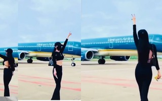 "Siết" an toàn hàng không sau vụ cô gái nhảy múa trước máy bay