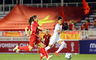 Tuyển nữ Việt Nam quyết đấu chủ nhà Philipines ở bán kết AFF Cup