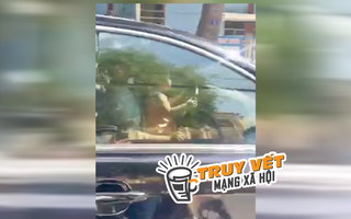 Công an vào cuộc clip bé gái cầm vô lăng lái ô tô ở Tiền Giang