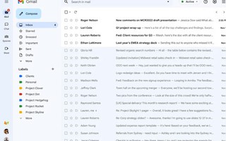 Giao diện mới tiện ích cho người dùng Gmail