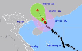 Bão số 1 chuyển hướng, đổ bộ vào tỉnh Quảng Đông - Trung Quốc