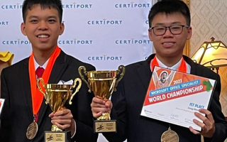 Nam sinh Hà Nội vô địch cuộc thi Tin học văn phòng thế giới