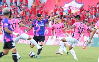 Sài Gòn FC thắng trận đầu tiên
ở V-League 2022