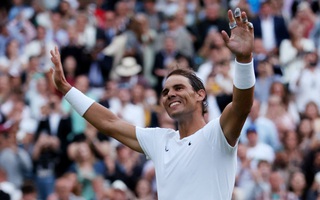 Nadal tái đấu "máy bắn bóng" người Mỹ ở tứ kết Wimbledon 2022