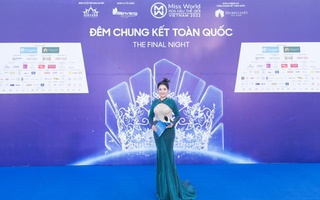 Lệ Chi MC thảm đỏ Miss World Việt Nam và những câu chuyện chuyên môn thú vị