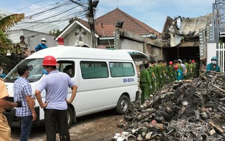 Nóng: Tìm thấy thi thể 3 mẹ con trong vụ cháy ở Ninh Thuận