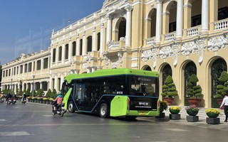 Đề xuất sử dụng xe buýt điện cho tuyến BRT đầu tiên của TP HCM