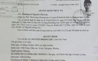 Truy nã đối tượng Nguyễn Hoàng Lộc