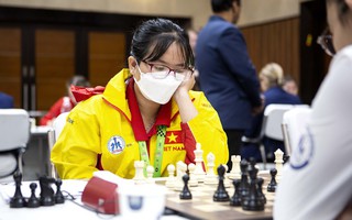 Tuyển nữ Việt Nam thắng Uzbekistan, xếp hạng 17 Olympiad cờ vua