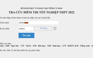 Sở GD-ĐT Cà Mau lên tiếng vụ thí sinh bị 0 điểm do ngủ quên khi thi THPT