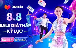 Chương trình khuyến mãi “8.8 – Sale Gấp Bội” của Lazada