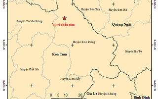 Lại liên tiếp xảy ra 3 trận động đất ở huyện Kon Plông, tỉnh Kon Tum