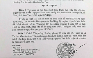 Một thẩm phán nhận hối lộ 20 triệu đồng để giải quyết ly hôn nhanh