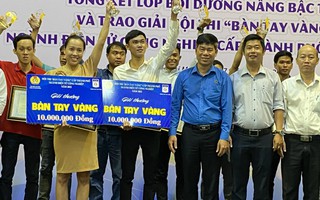 Trao giải Bàn tay vàng nghề điện tử công nghiệp