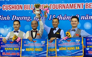 Bế mạc Giải Billiards quốc tế Bình Dương 2022