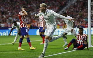 Thắng đại chiến thủ đô, Real Madrid độc chiếm ngôi đầu La Liga