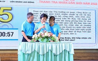 Nâng cao năng lực cho đội ngũ thanh tra nhân dân