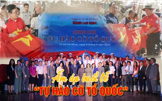 Ấm áp buổi lễ "TỰ HÀO CỜ TỔ QUỐC"