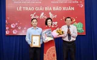 Trao giải bìa báo xuân Quý Mão 2023 và khai trương sạp báo xuân tại Đường sách TP HCM