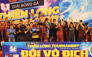 TopenLand Bình Định thắng dễ Hà Tĩnh, vô địch Thiên Long Tournament 2023