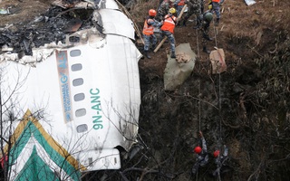 Tìm thấy "hộp đen" máy bay ATR 72 rơi ở Nepal