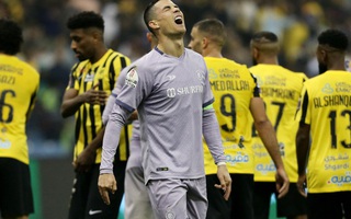 Ronaldo bị chế giễu sau thất bại đầu tiên cùng Al Nassr