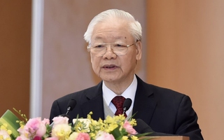 Tổng Bí thư Nguyễn Phú Trọng: Không chủ quan, thỏa mãn với những thành tích đã đạt được