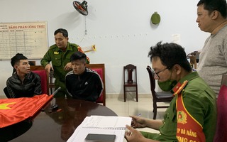 Hai thanh niên bắn súng pháo khiêu khích lực lượng đặc biệt Công an Đà Nẵng